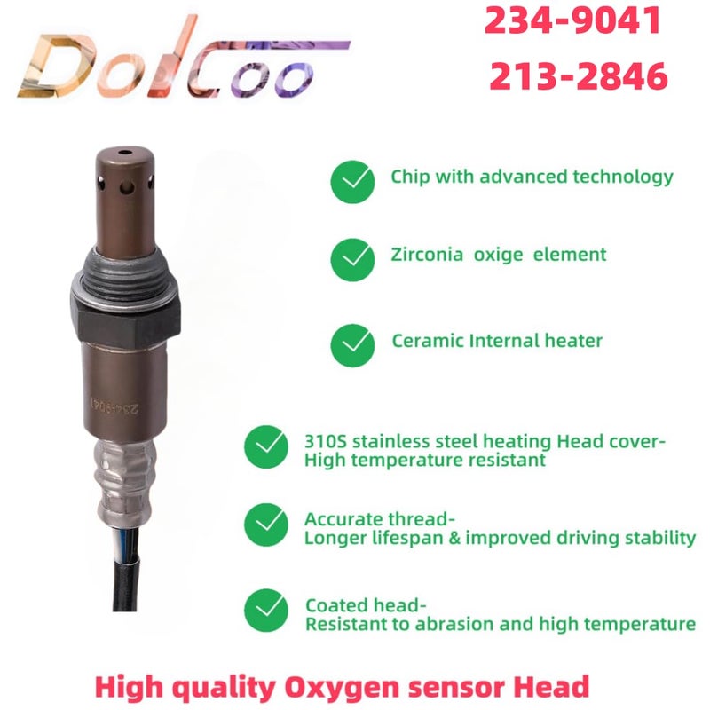 DOICOO 234-9041 213-2846 Upstream Oxygen O2 Sensor fit for Toyota Rav4 Solara Avalon 2004-2007 Camry 2004-2011,Lexus RX350 2010-2011,Scion TC XB 2008-2010,2349041 2132846 - Image 3